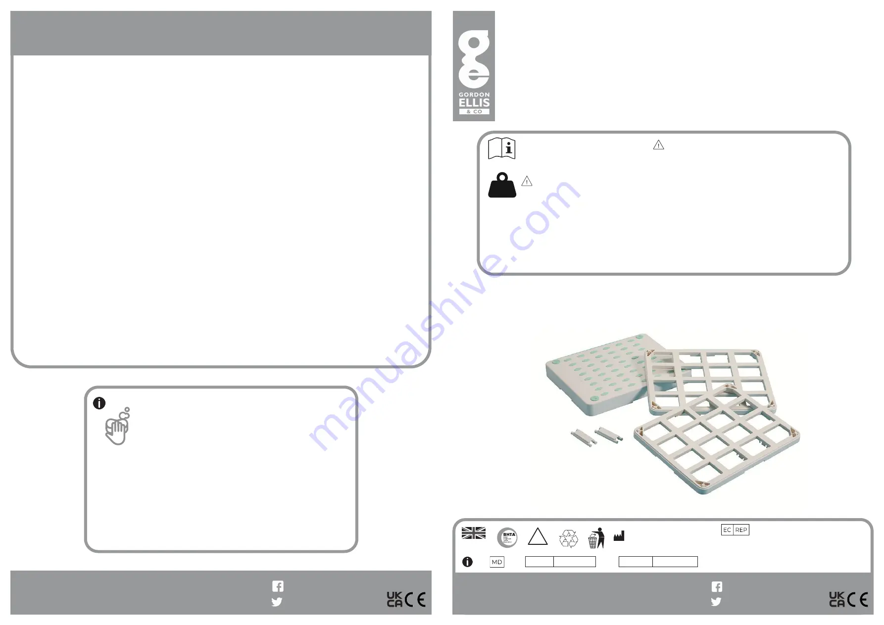 Prima BATH STEP Quick Start Manual Download Page 1