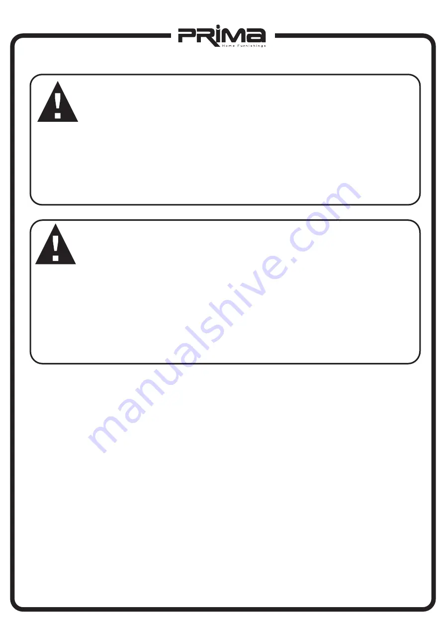 Prima C1710848 Assembly Instructions Manual Download Page 2