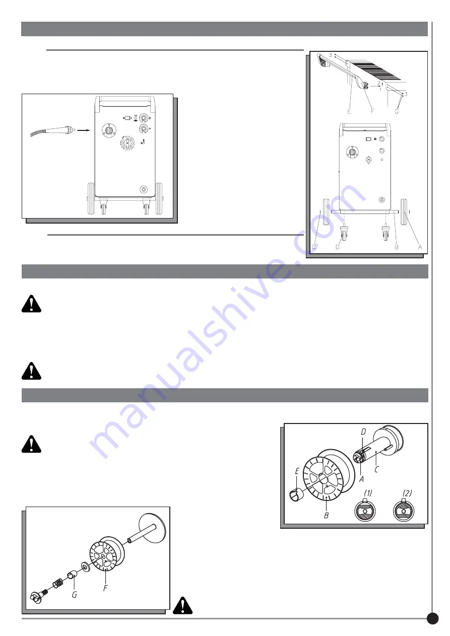 Prima MIG 204 Operating And Maintenance Manual Download Page 19