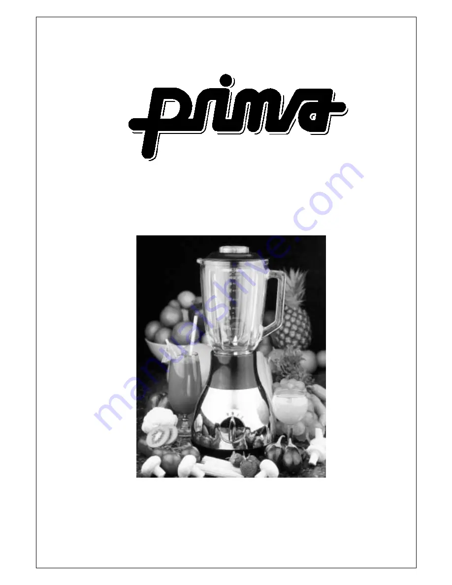 Prima PBL500C User Manual Download Page 1