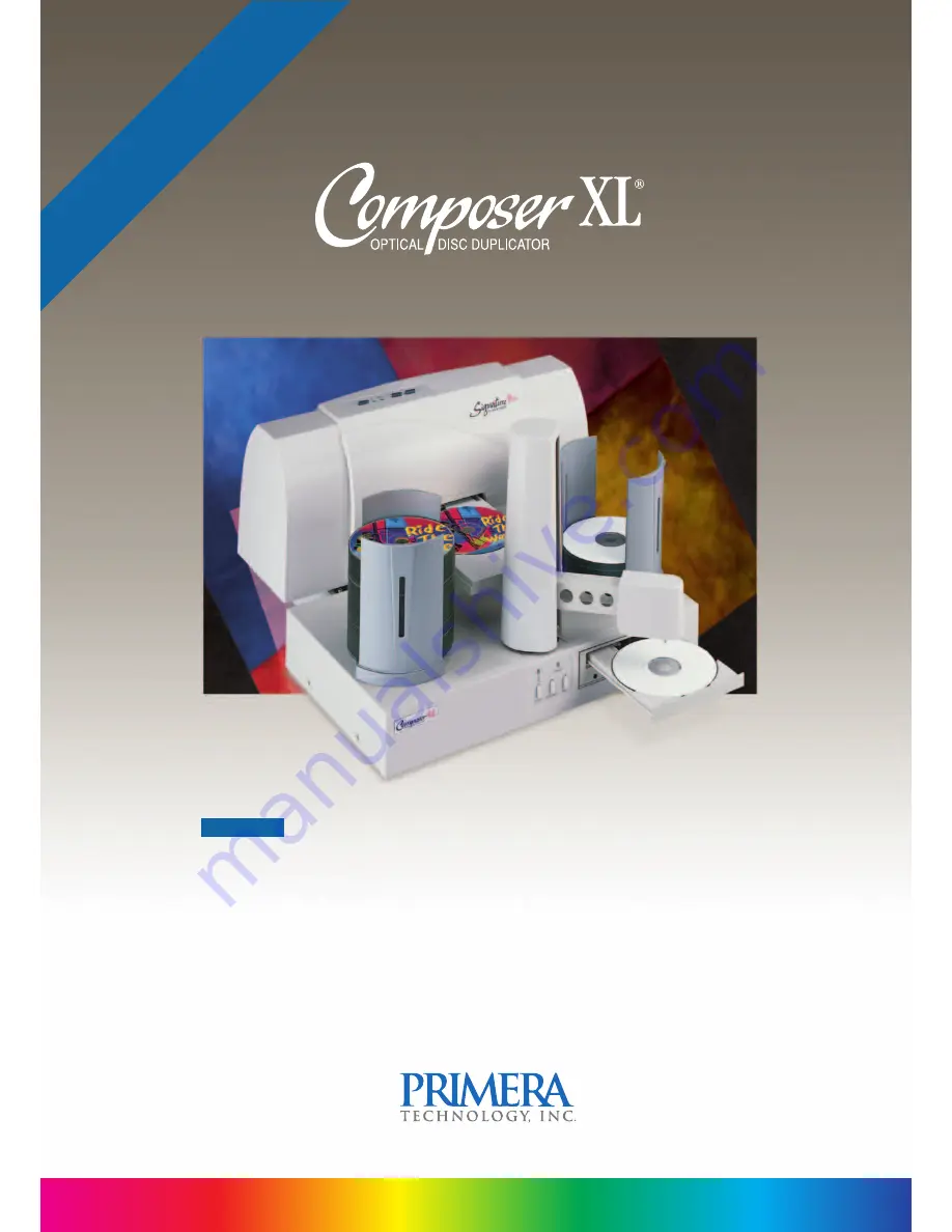 Primera Optical Disc Duplicator Composer XL Specifications Download Page 1