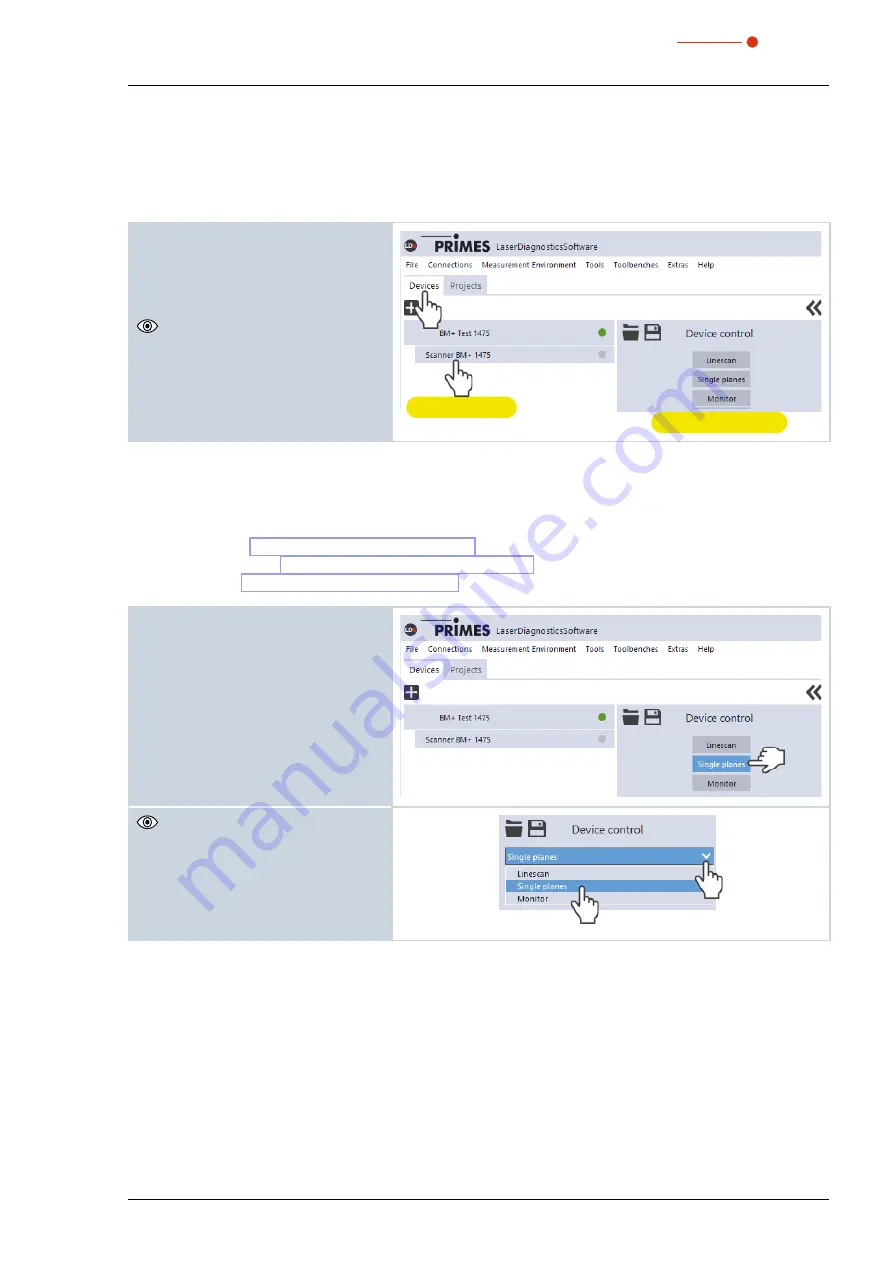 Primes BeamMonitor BM+ 100S Original Instructions Manual Download Page 27