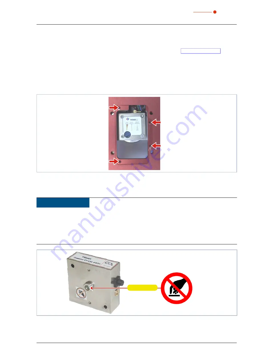 Primes BeamMonitor BM+ Series Operating Manual Download Page 35