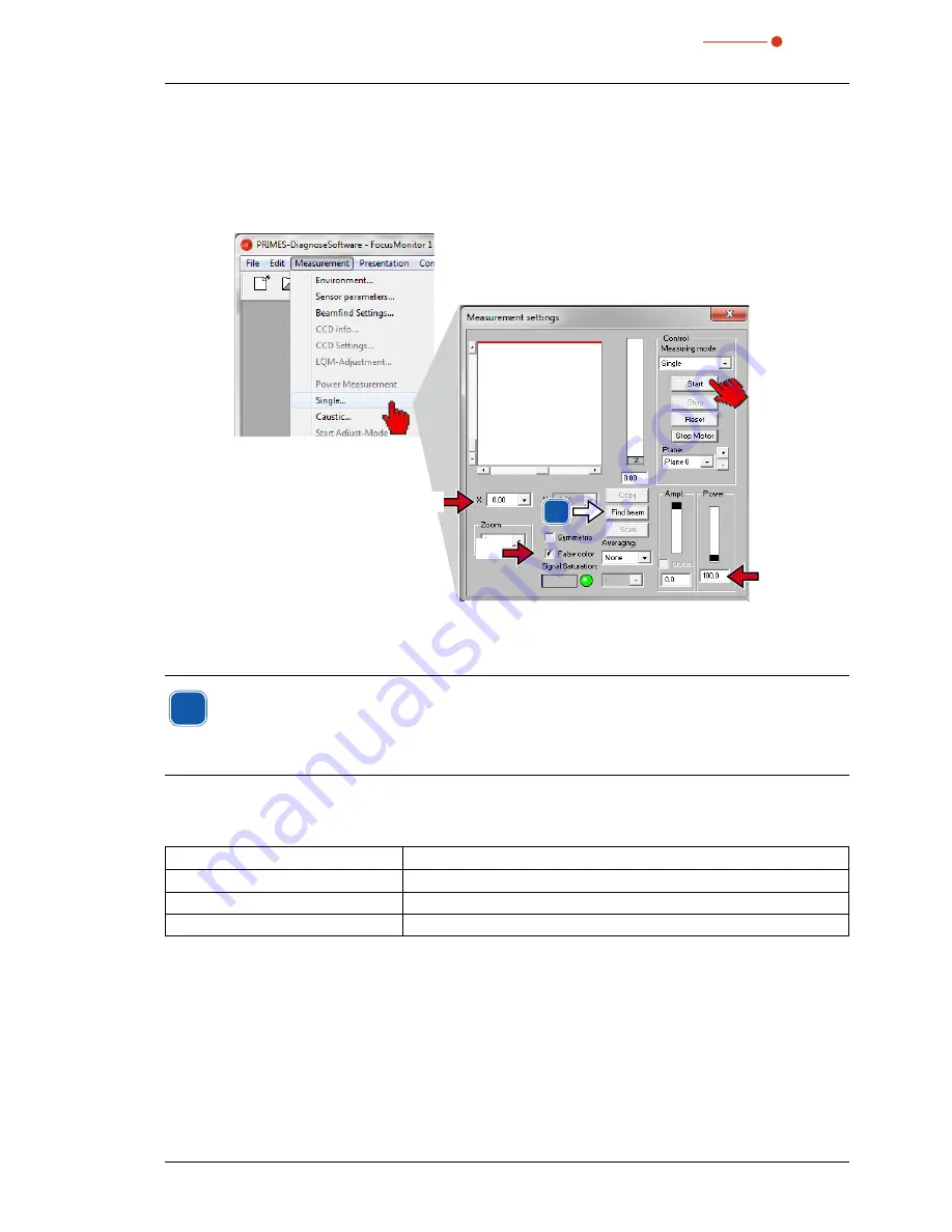 Primes BM+ 100 Operating Manual Download Page 63