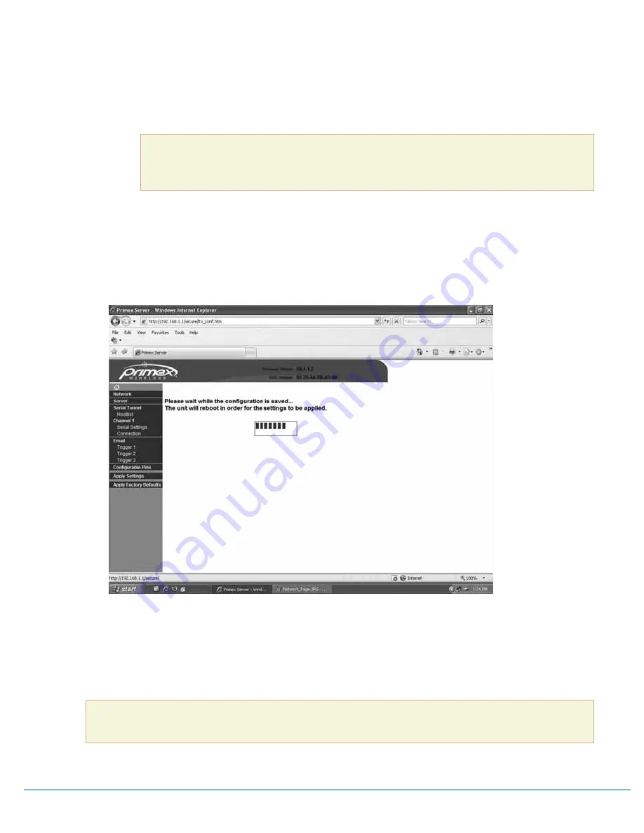 Primex XR TIME SYNCHRONIZATION Installation & User Manual Download Page 30