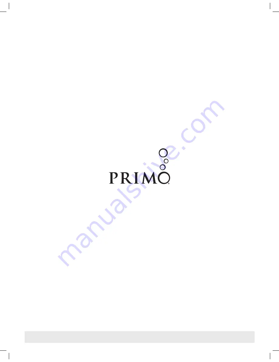 Primo Water 601001 User Manual Download Page 5