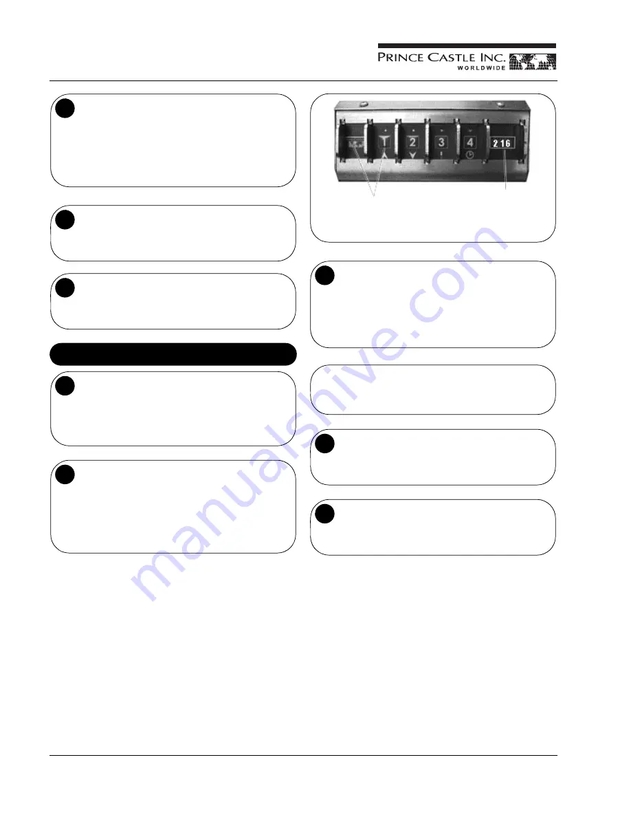 Prince Castle 247SL Operation Manual Download Page 10