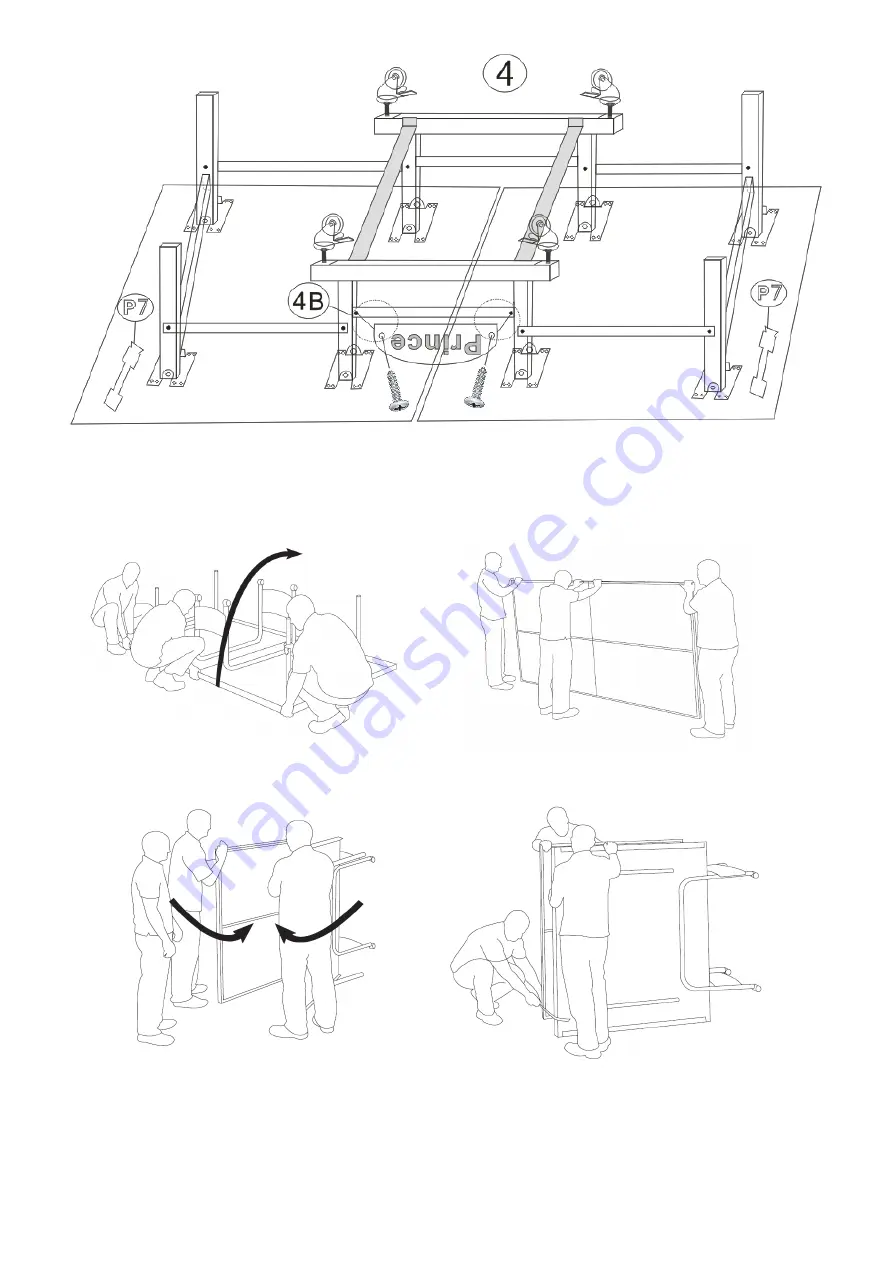 Prince Crusader PT2500 Assembly Instructions Manual Download Page 8