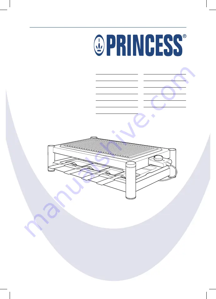 Princess 162266 Instructions For Use Manual Download Page 1