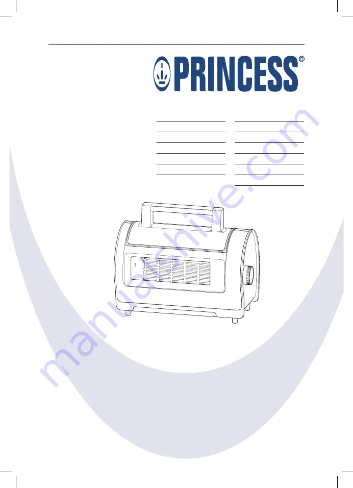 Princess 181000 Manual Download Page 1