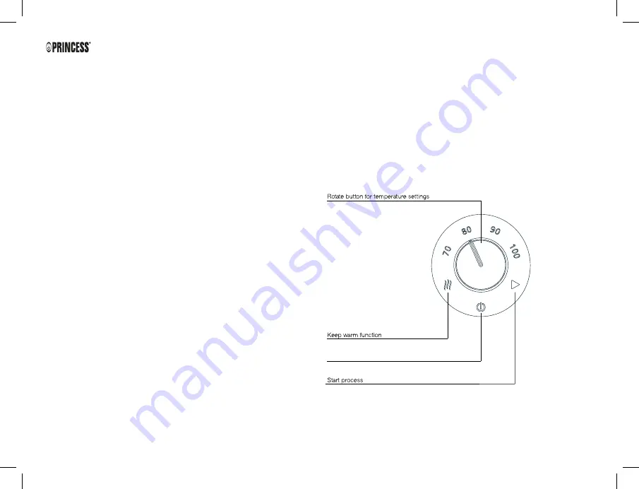 Princess 236007 Instruction Manual Download Page 6