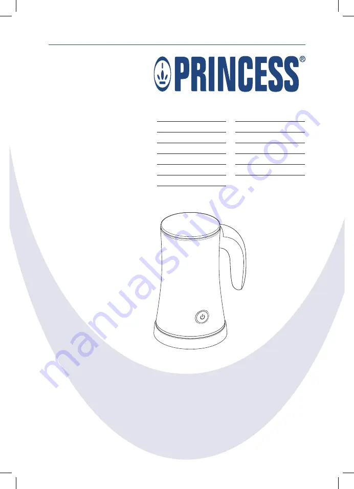 Princess 242201 Manual Download Page 1