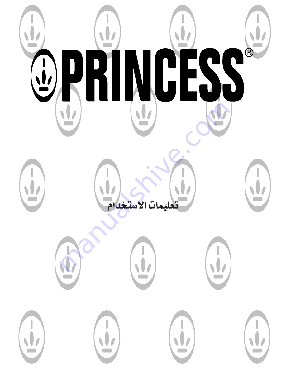 Princess 332832 Instructions For Use Manual Download Page 1