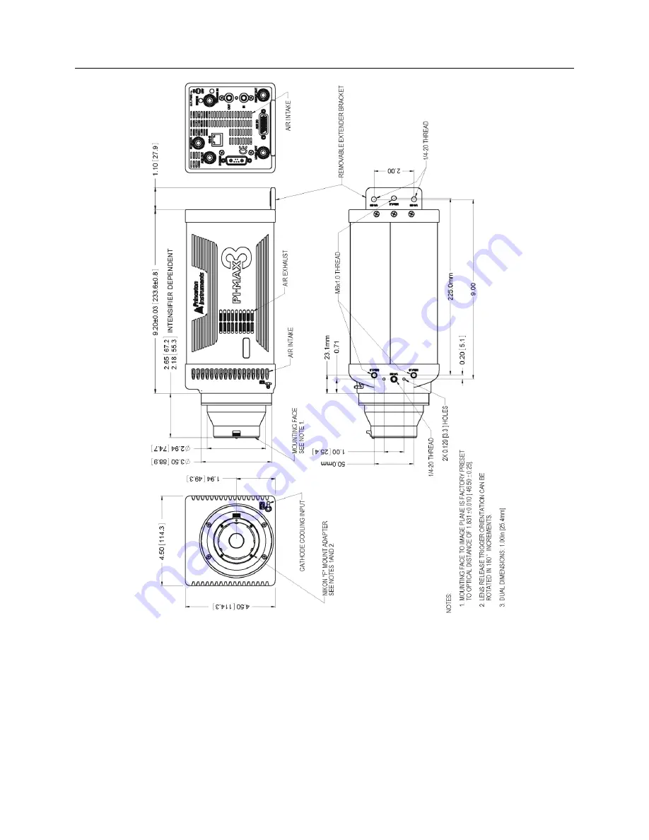 Princeton Instruments PI-MAX 3 System Manual Download Page 110