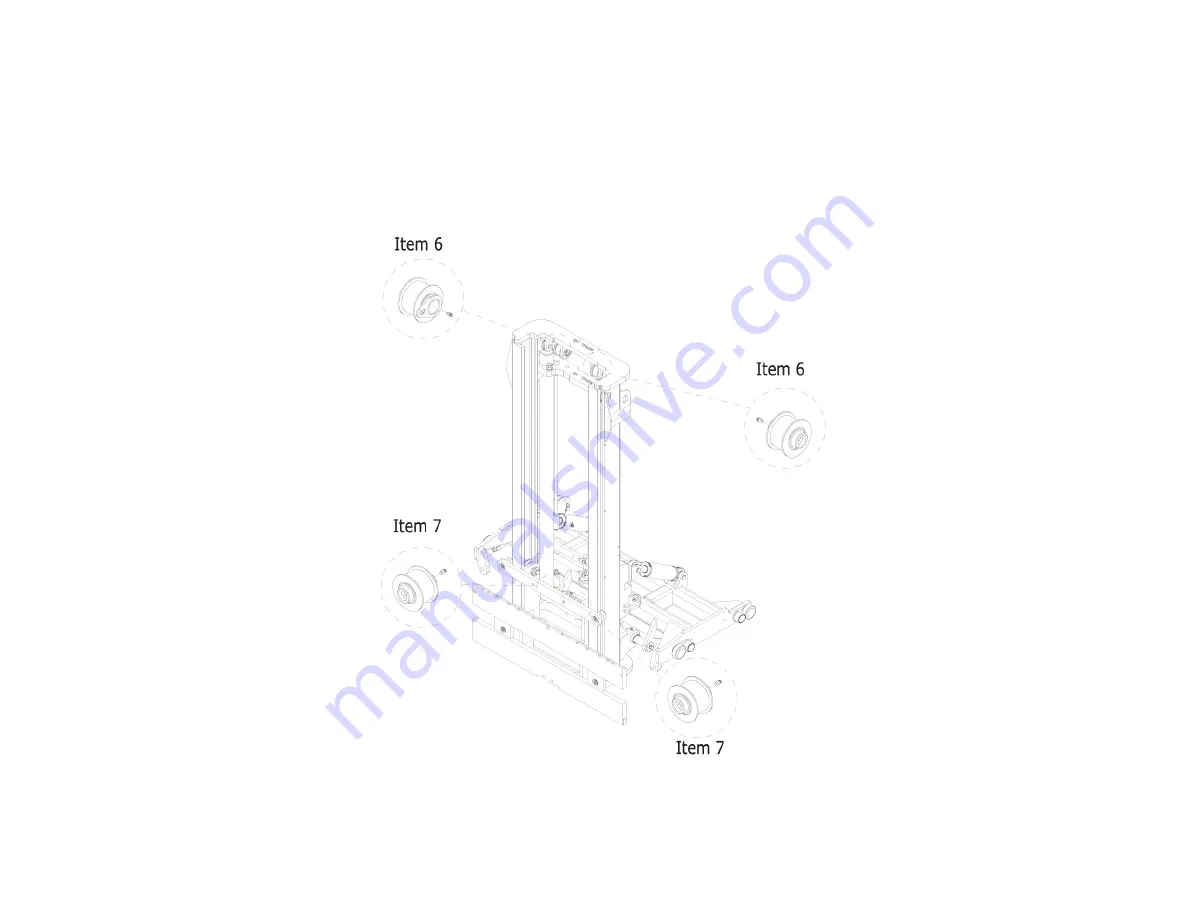 Princeton Truck Mounted Forklift Operator'S Manual Download Page 131