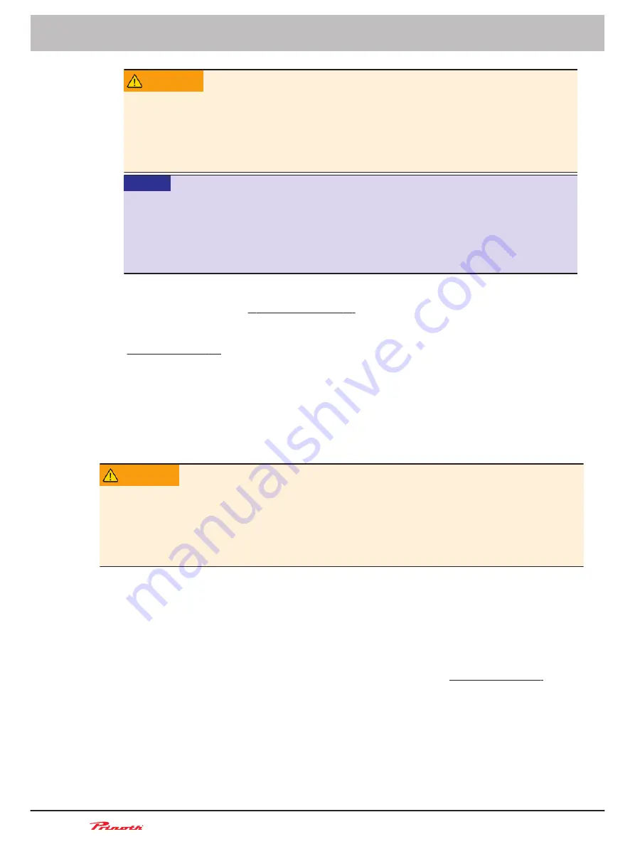 Prinoth 908930245 Operating And Maintenance Manual Download Page 118