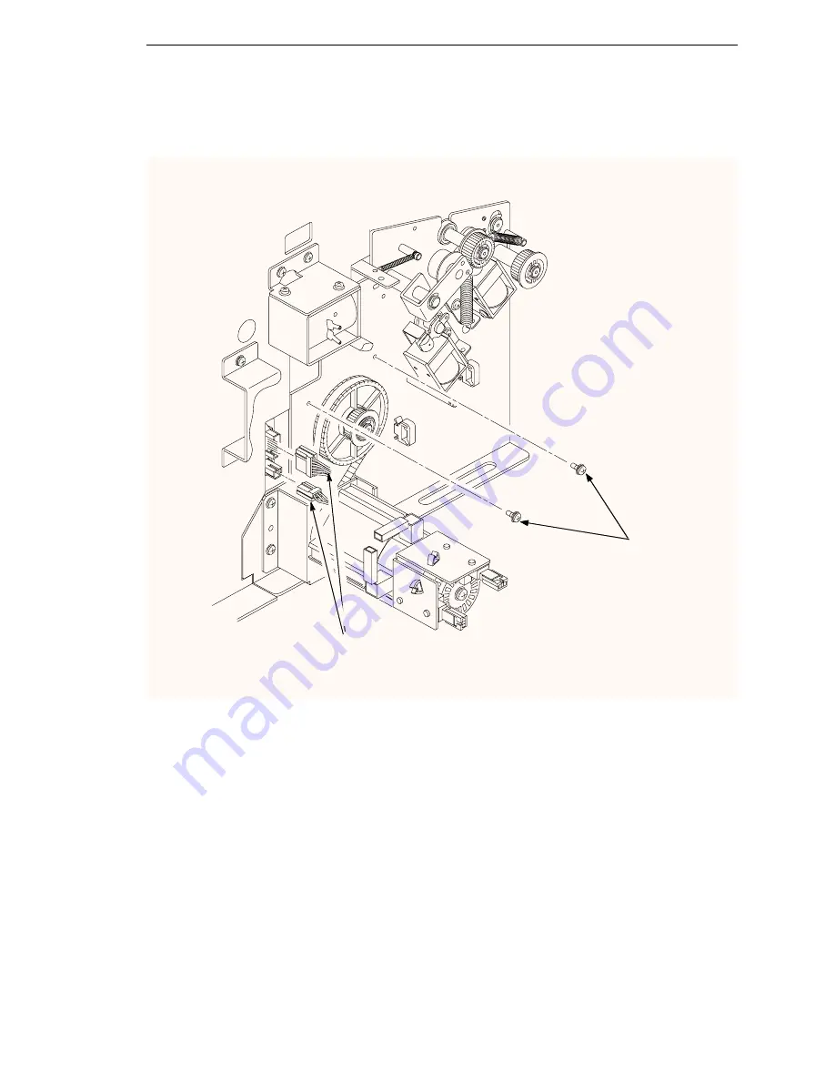 Printronix L5035 Maintenance Manual Download Page 107