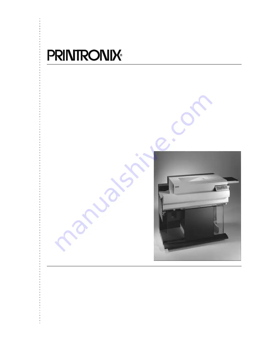 Printronix L5535 Maintenance Manual Download Page 1