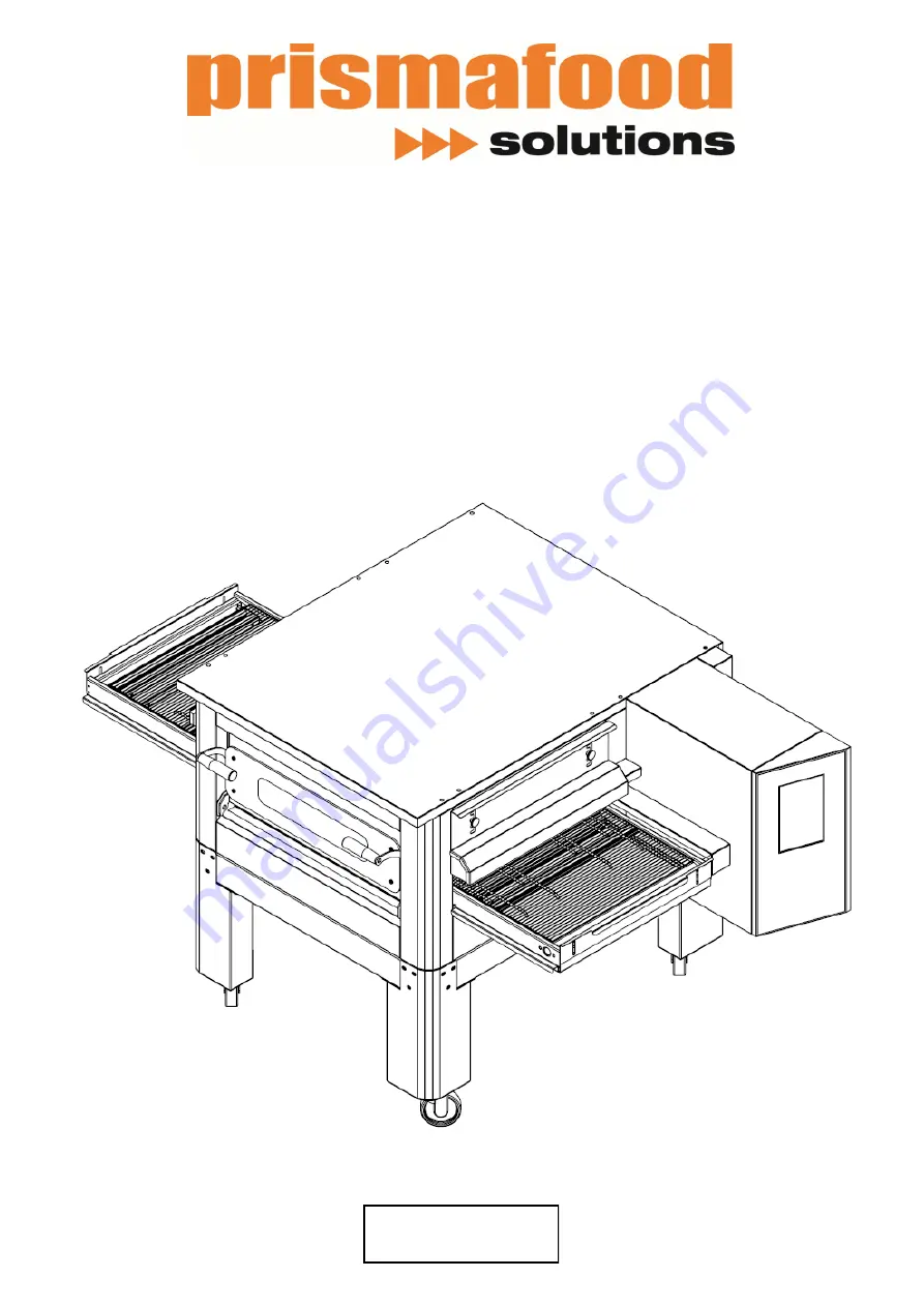 Prismafood C/0 Installation, Operation And Maintenance Manual Download Page 1