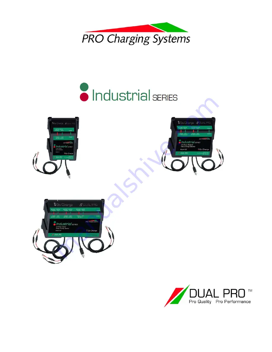 PRO Charging System Industrial Series Installation And Operating Instructions Manual Download Page 1