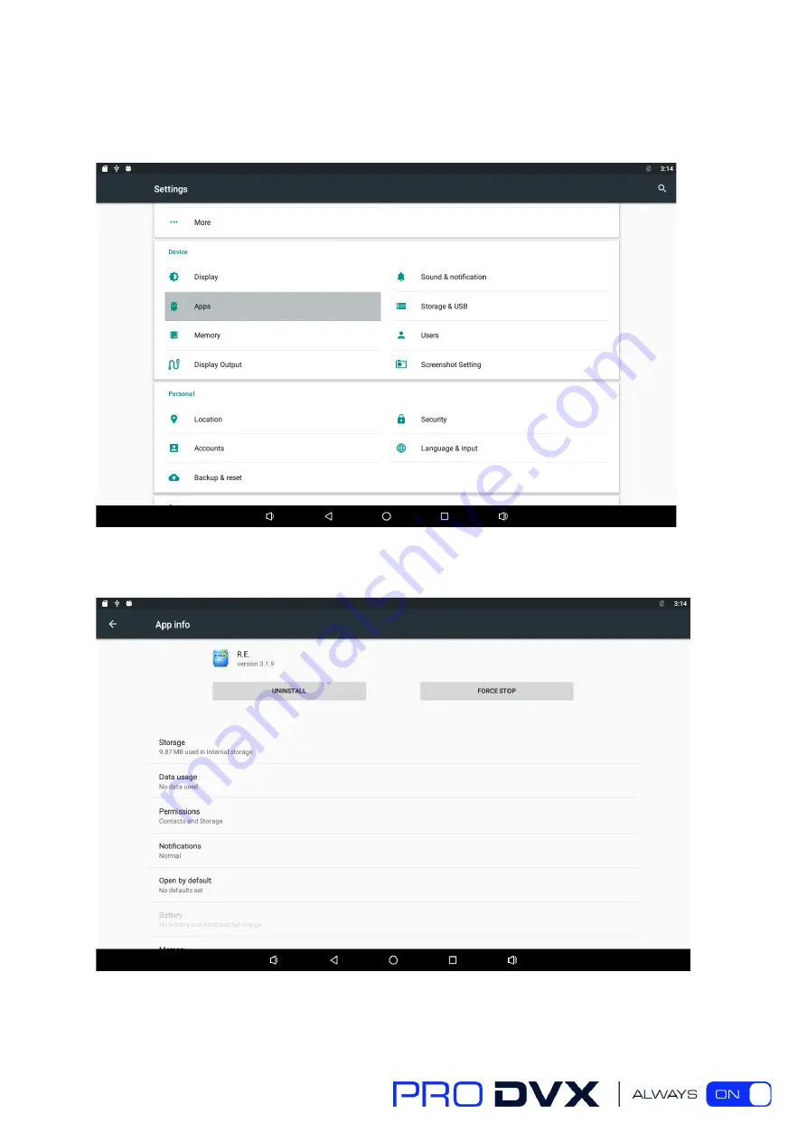 Pro DVX APPC-10XPLN/W Скачать руководство пользователя страница 37