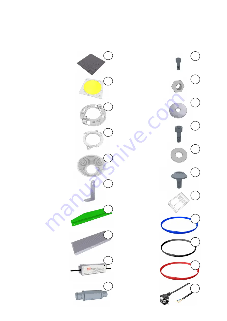 pro-emit DIY-M-KIT 200W Quad Assembly Instructions Manual Download Page 2