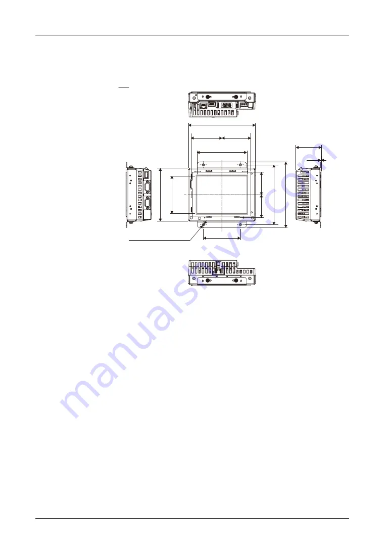 Pro-face GP-4200 Series Hardware Manual Download Page 187