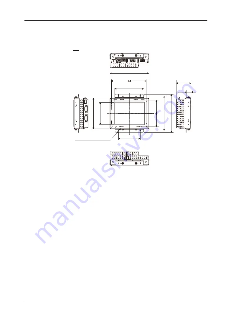 Pro-face GP-4200 Series Hardware Manual Download Page 190