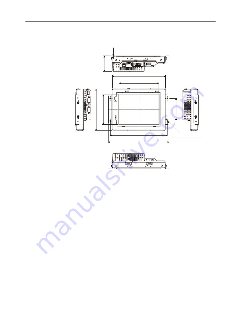 Pro-face GP-4200 Series Hardware Manual Download Page 194