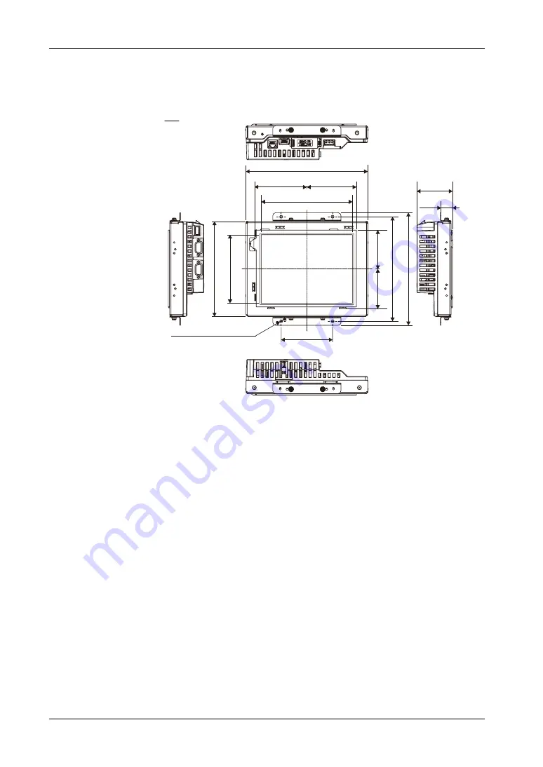 Pro-face GP-4200 Series Hardware Manual Download Page 199