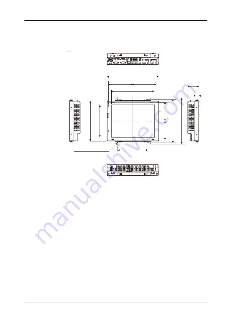 Pro-face GP-4200 Series Hardware Manual Download Page 208