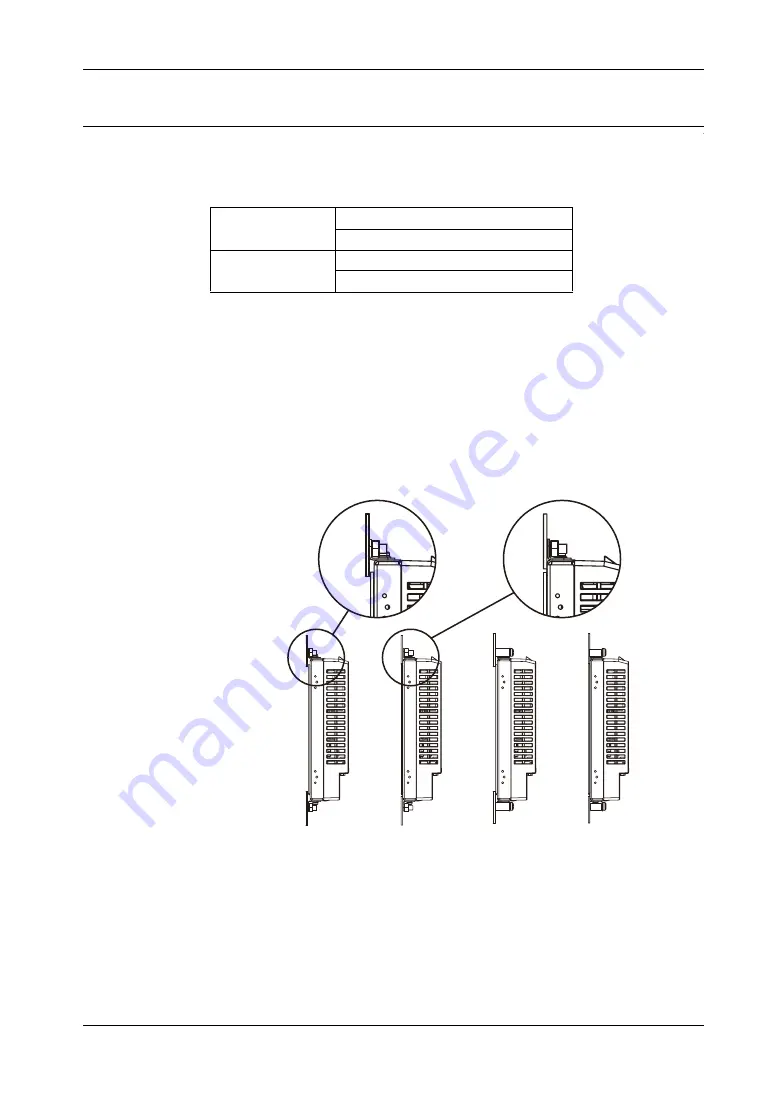 Pro-face GP-4200 Series Hardware Manual Download Page 220