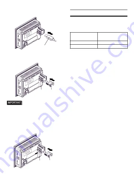 Pro-face ST3200 Series Installation Manual Download Page 10