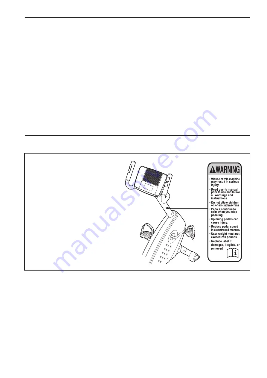 Pro-Form 10.8x Bike User Manual Download Page 2