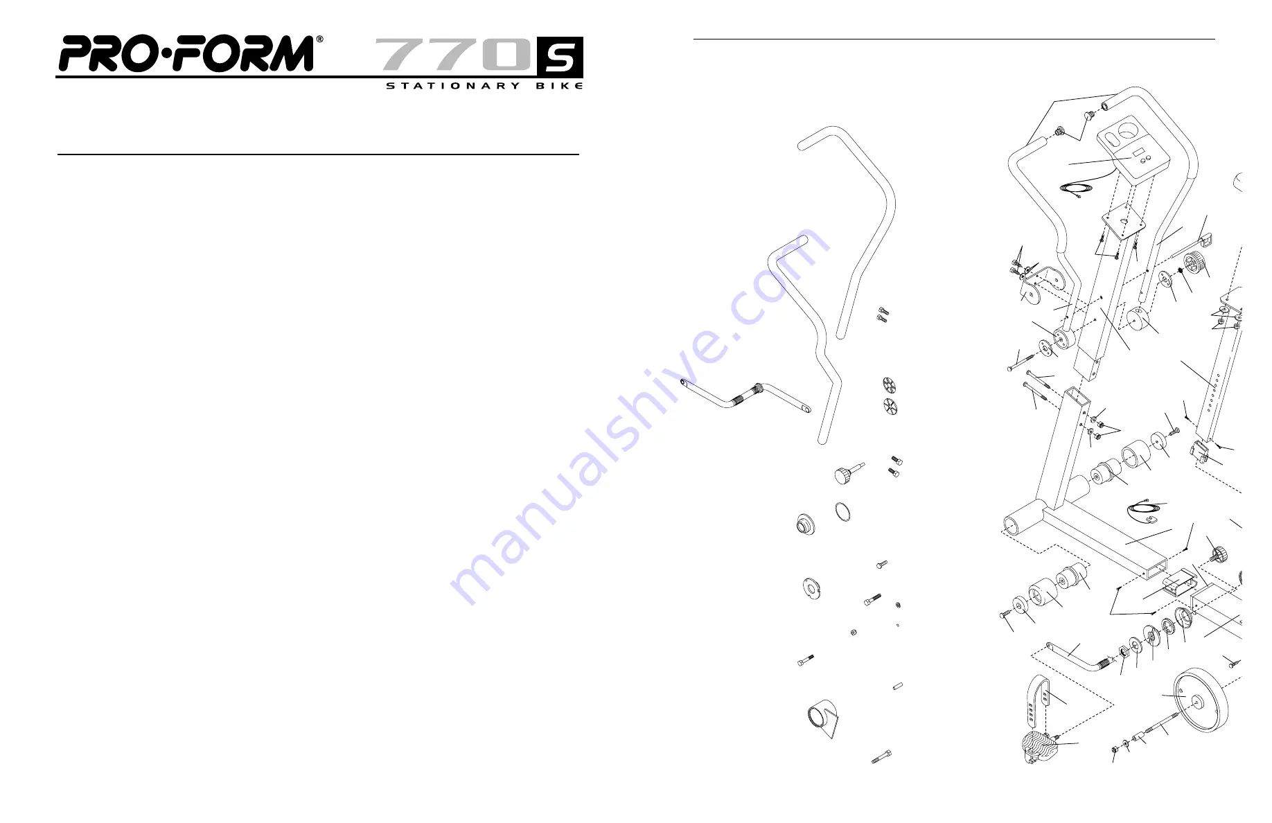 Pro-Form 770s Manual Download Page 2