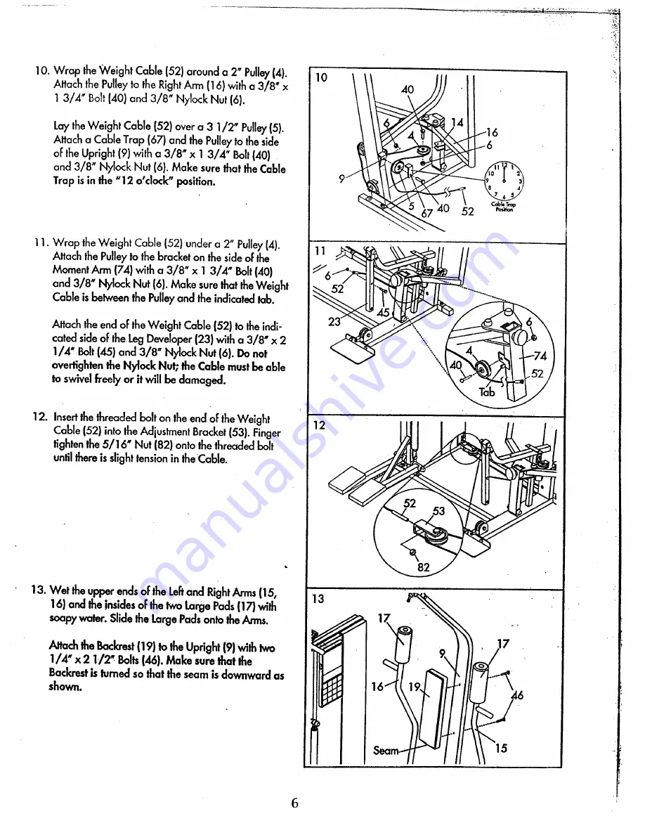 Pro-Form DR852040 Owner'S Manual Download Page 7