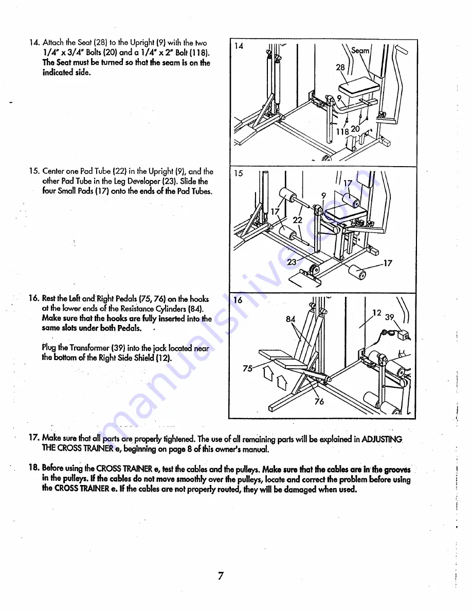 Pro-Form DR852040 Скачать руководство пользователя страница 8