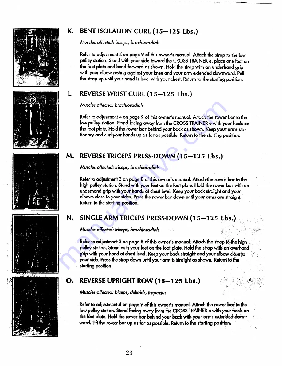 Pro-Form DR852040 Owner'S Manual Download Page 24