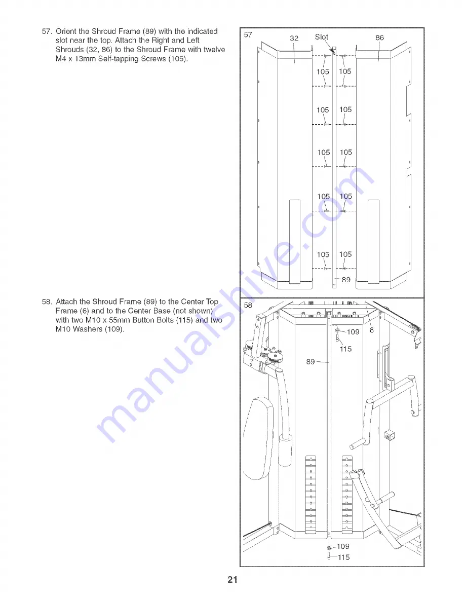 Pro-Form Fusion 6.0 LX Скачать руководство пользователя страница 21