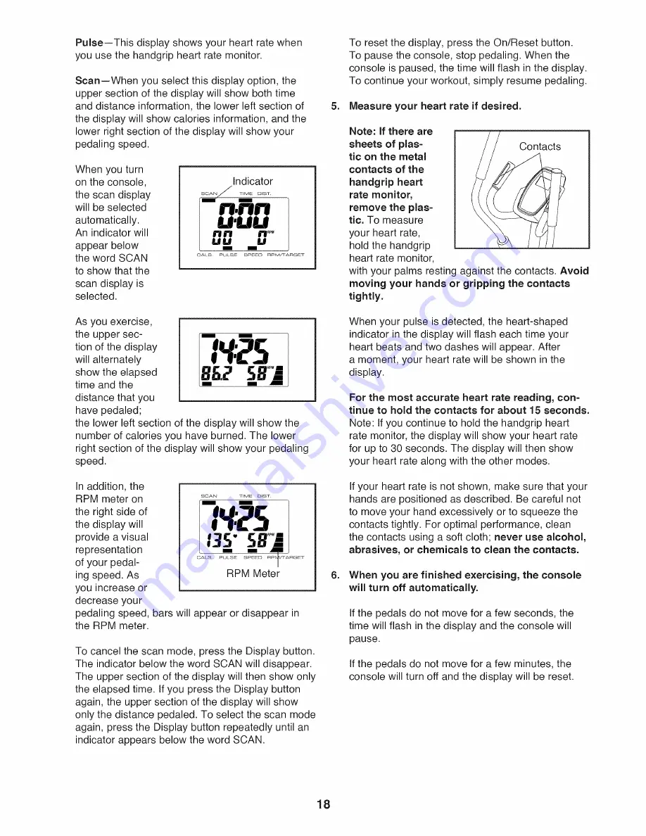 Pro-Form Hybrid Trainer 831.23880.0 User Manual Download Page 18