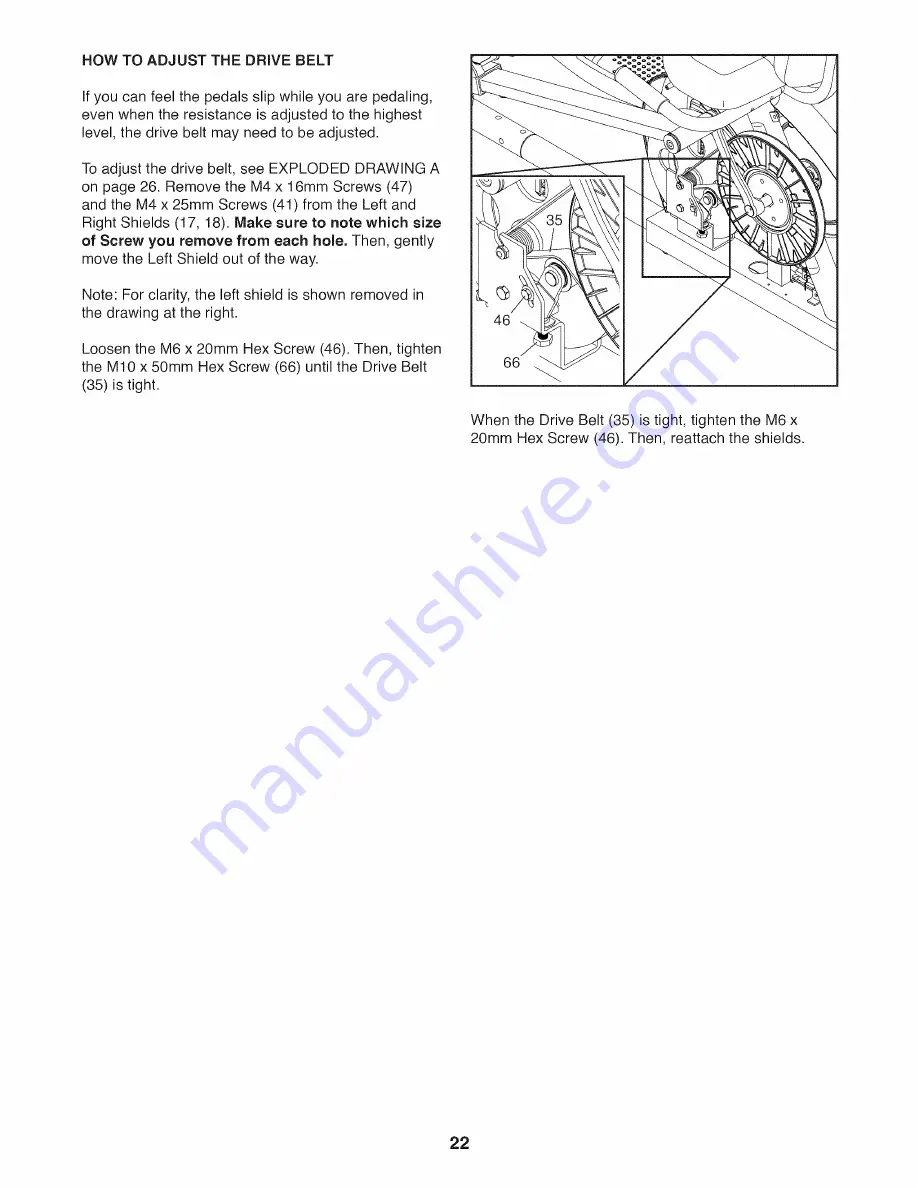 Pro-Form Hybrid Trainer 831.23880.0 User Manual Download Page 22