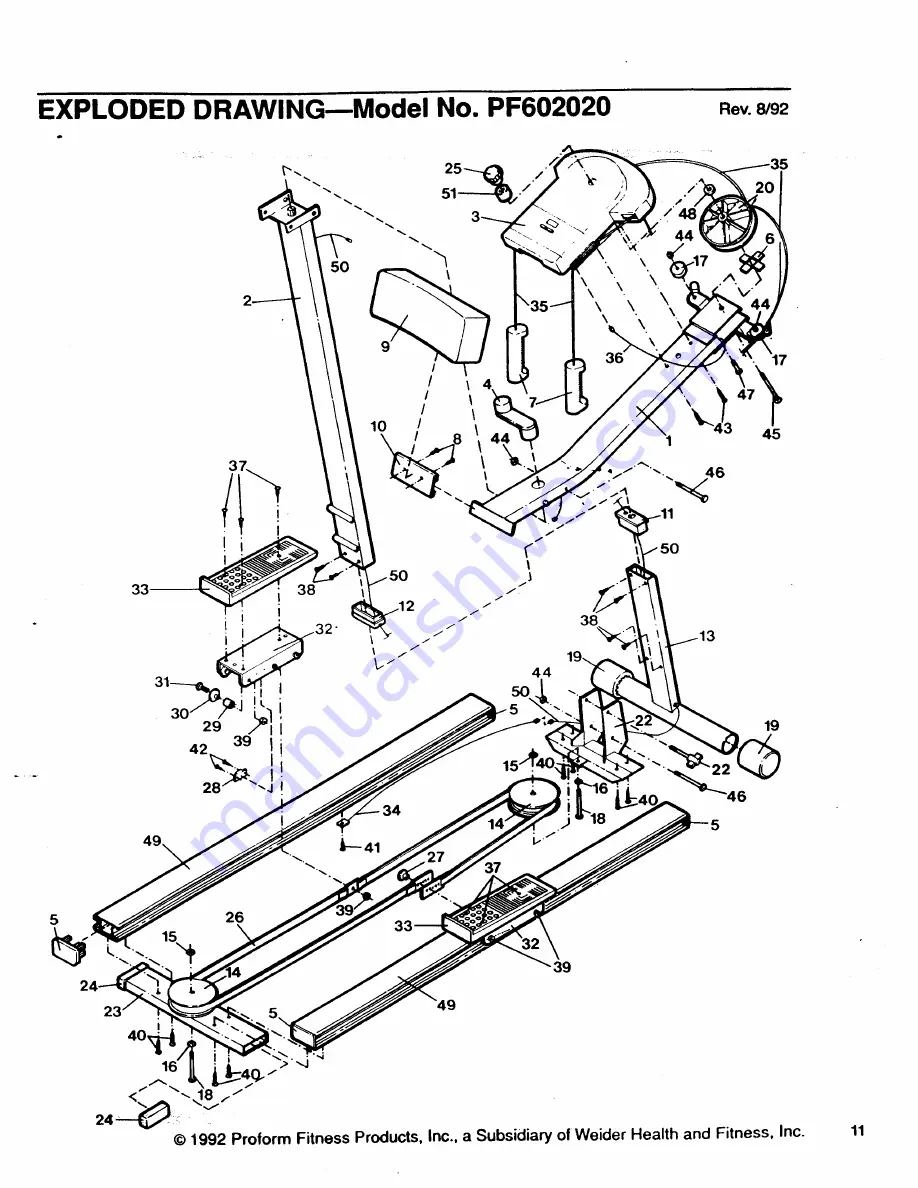 Pro-Form Nordic XC-Skier Owner'S Manual Download Page 11