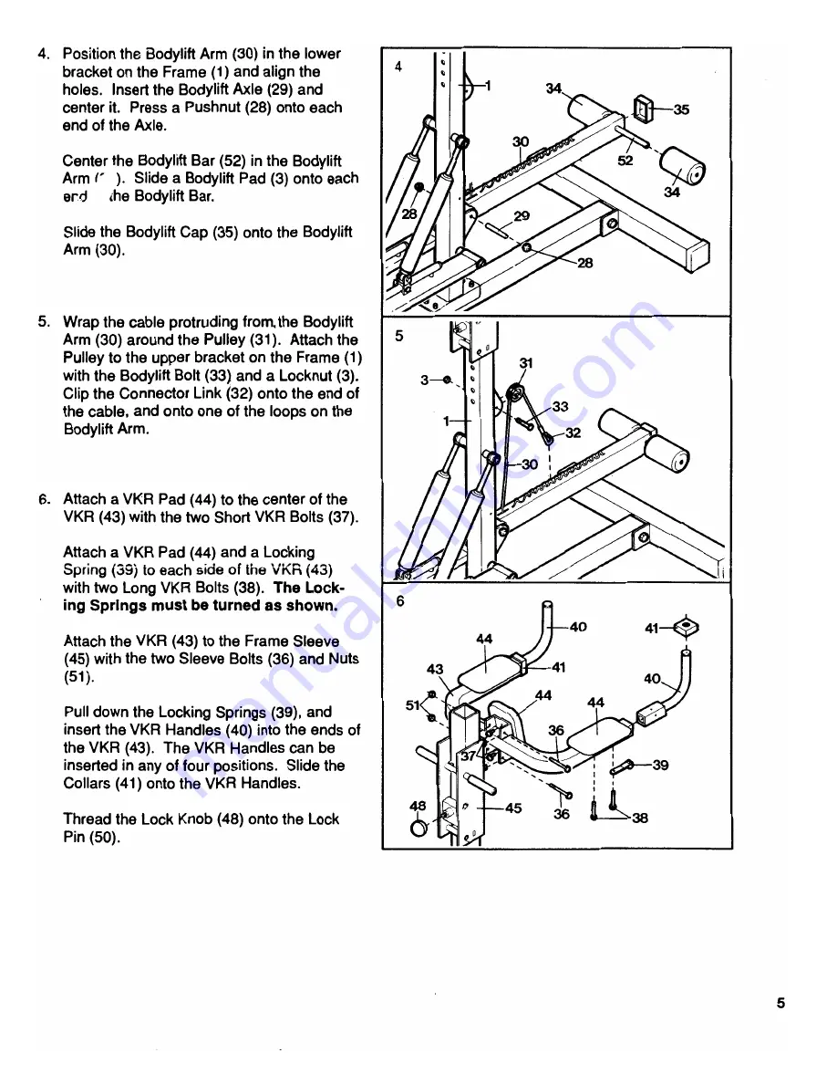 Pro-Form PF202010 Owner'S Manual Download Page 5