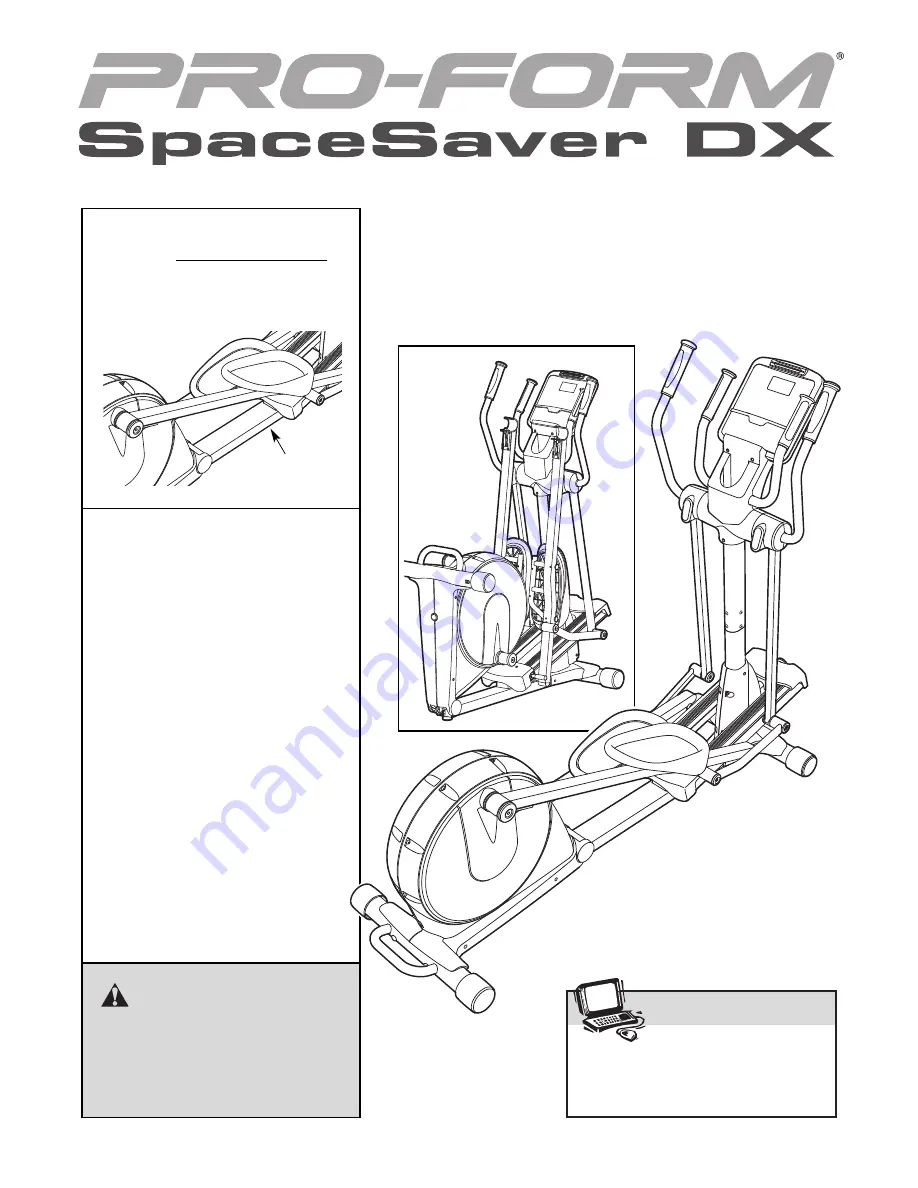 Pro-Form PFEL77908.3 Скачать руководство пользователя страница 1