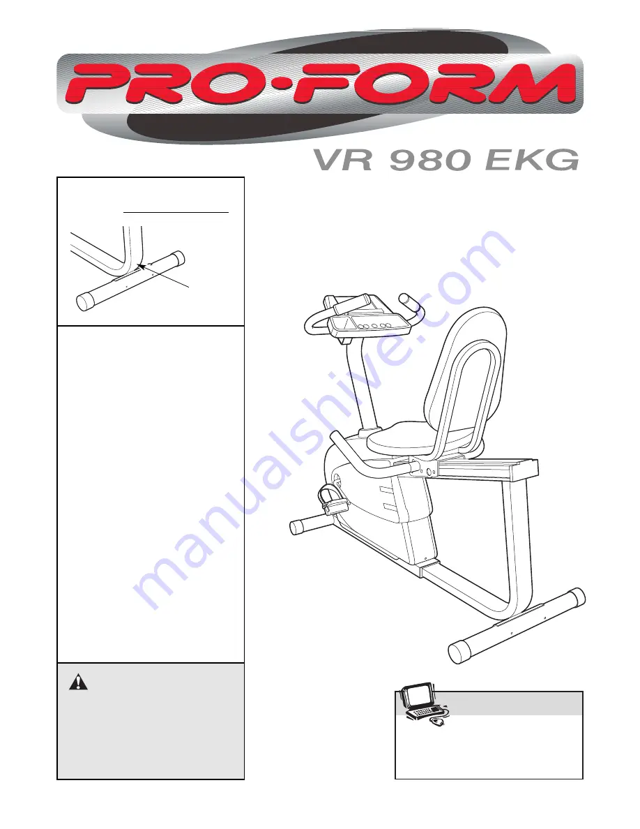 Pro-Form PFEX34310 Скачать руководство пользователя страница 1