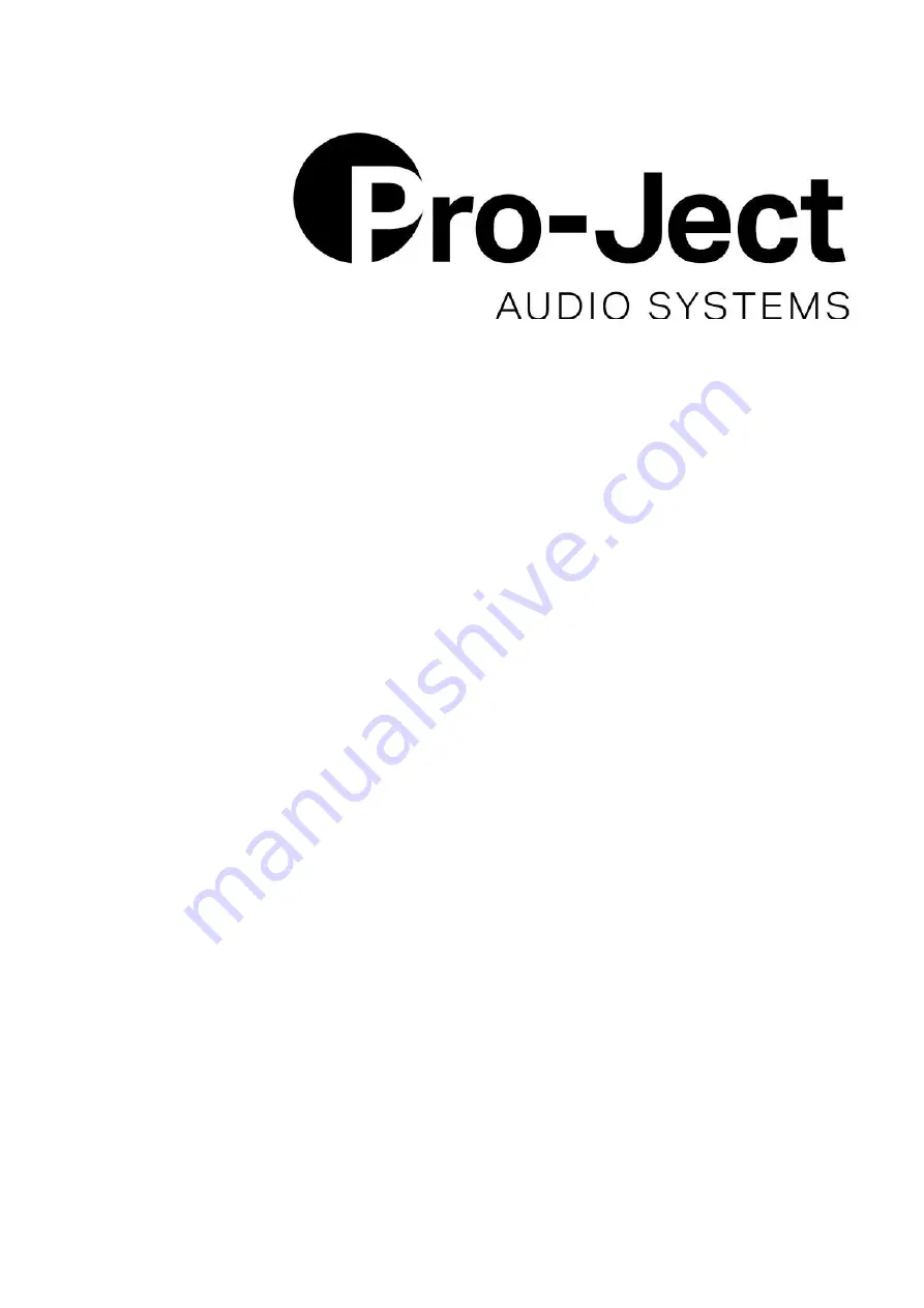 Pro-Ject Audio Systems Align it PRO Instructions For Use Manual Download Page 1