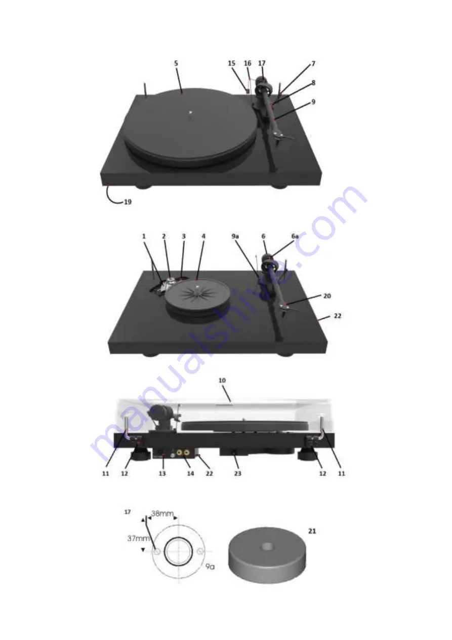 Pro-Ject Audio Systems Debut RecordMaster II Instructions For Use Manual Download Page 2