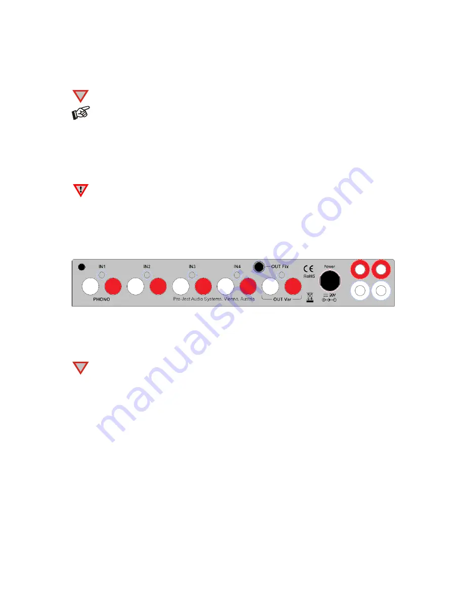 Pro-Ject Audio Systems Stereo Box S Phono Instructions For Use Download Page 2