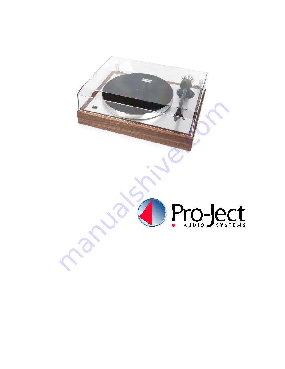 Pro-Ject Audio Systems THE CLASSIC Instructions For Use Manual Download Page 1