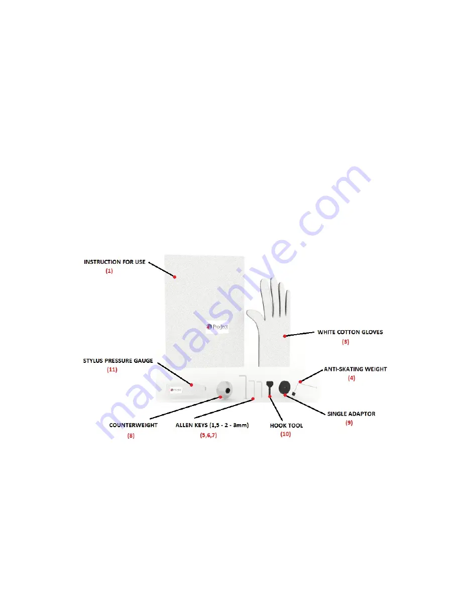 Pro-Ject Audio Systems THE CLASSIC Instructions For Use Manual Download Page 4